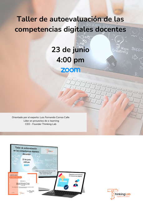 Taller de autoevaluación de las Competencias Digitales Docentes