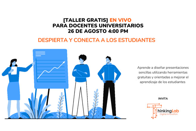 Taller de Diseño de Presentaciones efectivas para la Enseñanza