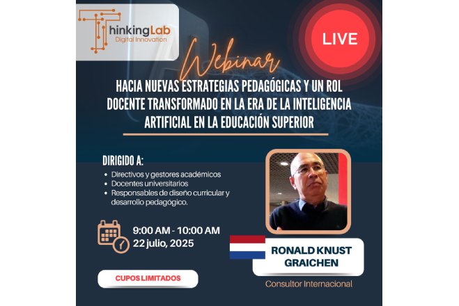 Webinar: Desafíos y Oportunidades de la Inteligencia Artificial en la Educación Superior