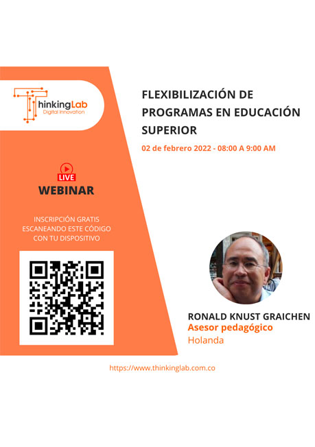 Webinar Flexibilización de Programas en Educación Superior