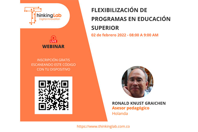 Webinar Flexibilización de Programas en Educación Superior