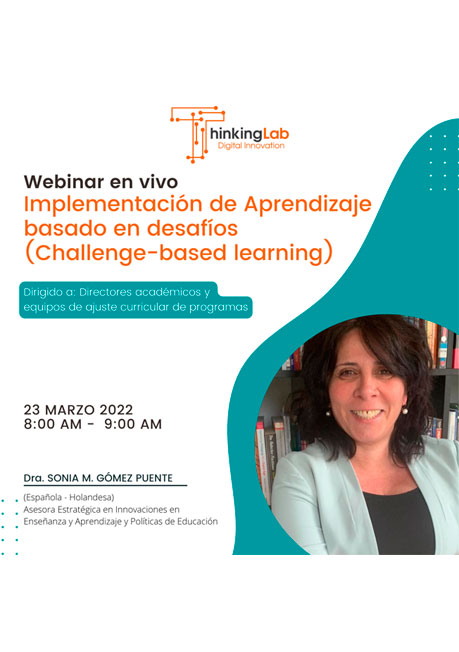 Webinar Implementación Aprendizaje basado en desafíos (Challenge-based learning)