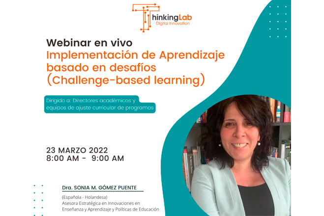 Webinar Implementación Aprendizaje basado en desafíos (Challenge-based learning)