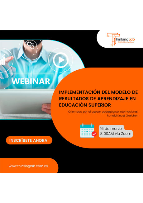 Webinar Implementación del Modelo de Resultados de Aprendizaje en Educación Superior