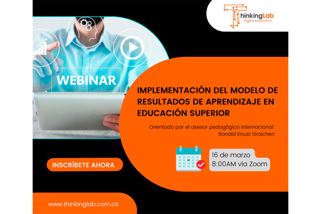 Webinar Implementación del Modelo de Resultados de Aprendizaje en Educación Superior